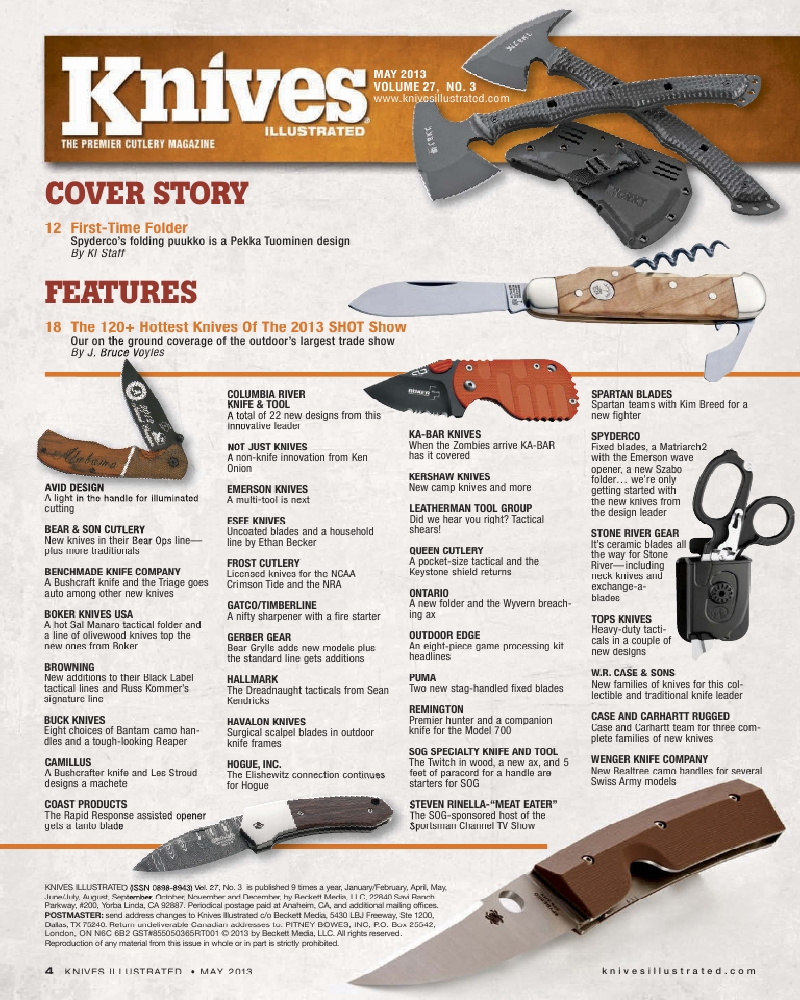 Knives Illustrated 201305